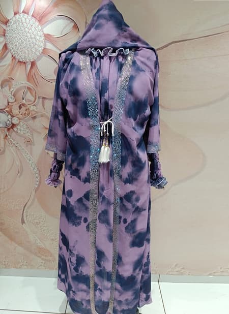 Daimond Georgette 01 Exclusive Wear Wholesale Abaya
